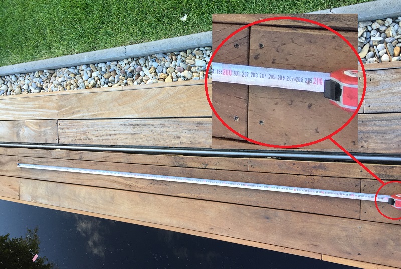 Použitie extrémnych vzdialenosti medzi skrutkami